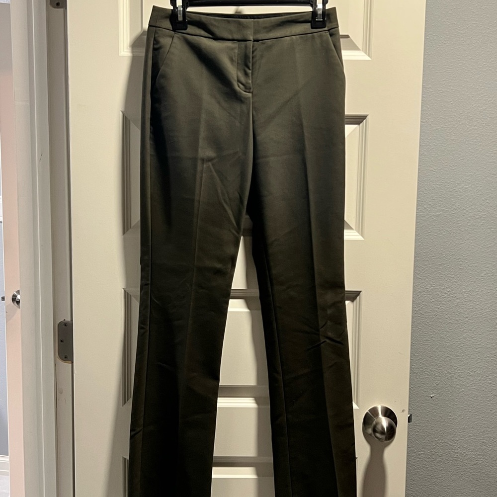 Express Forest Green Slacks sz 0R